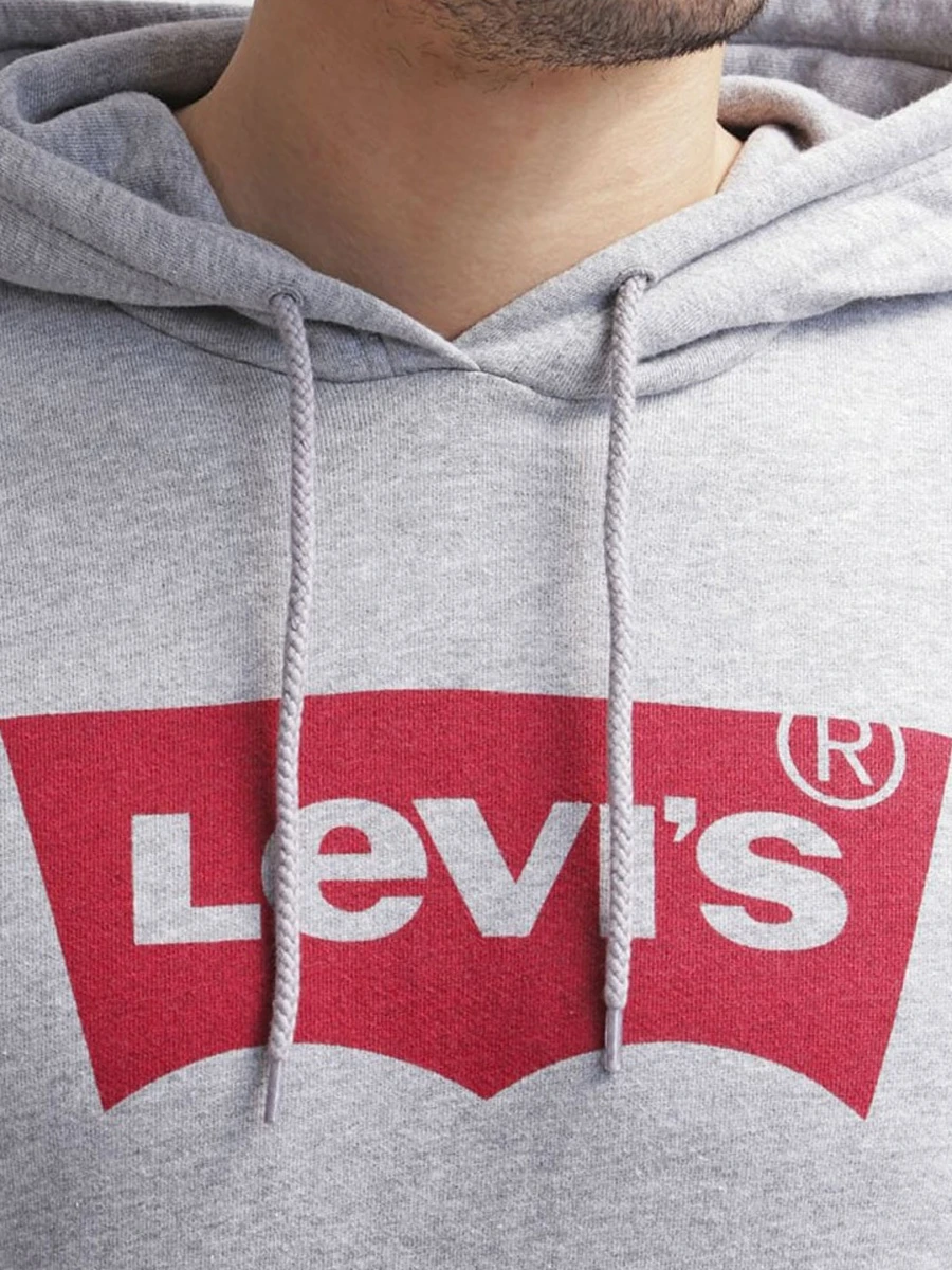 Levi's 李维斯 男士灰色棉连帽上衣 196220003 商品