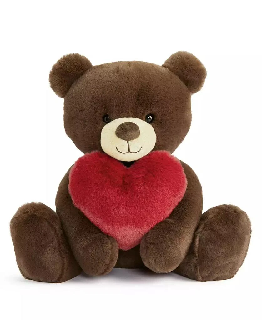 商品Geoffrey's Toy Box|12" Plush Heart Bear, Created for Macy's, Created for Macy's,价格¥120,第3张图片详细描述