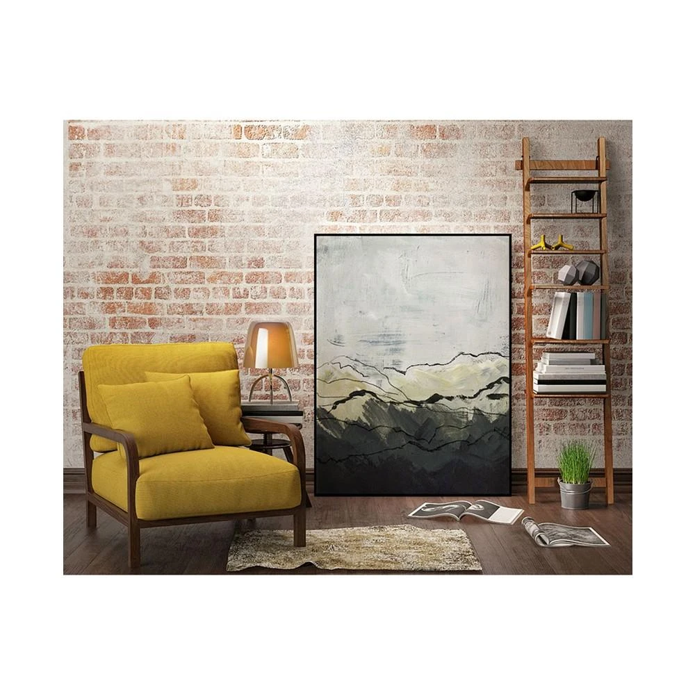 商品Giant Art|24" x 18" Winter Mountains I Art Block Framed Canvas,价格¥1280,第5张图片详细描述