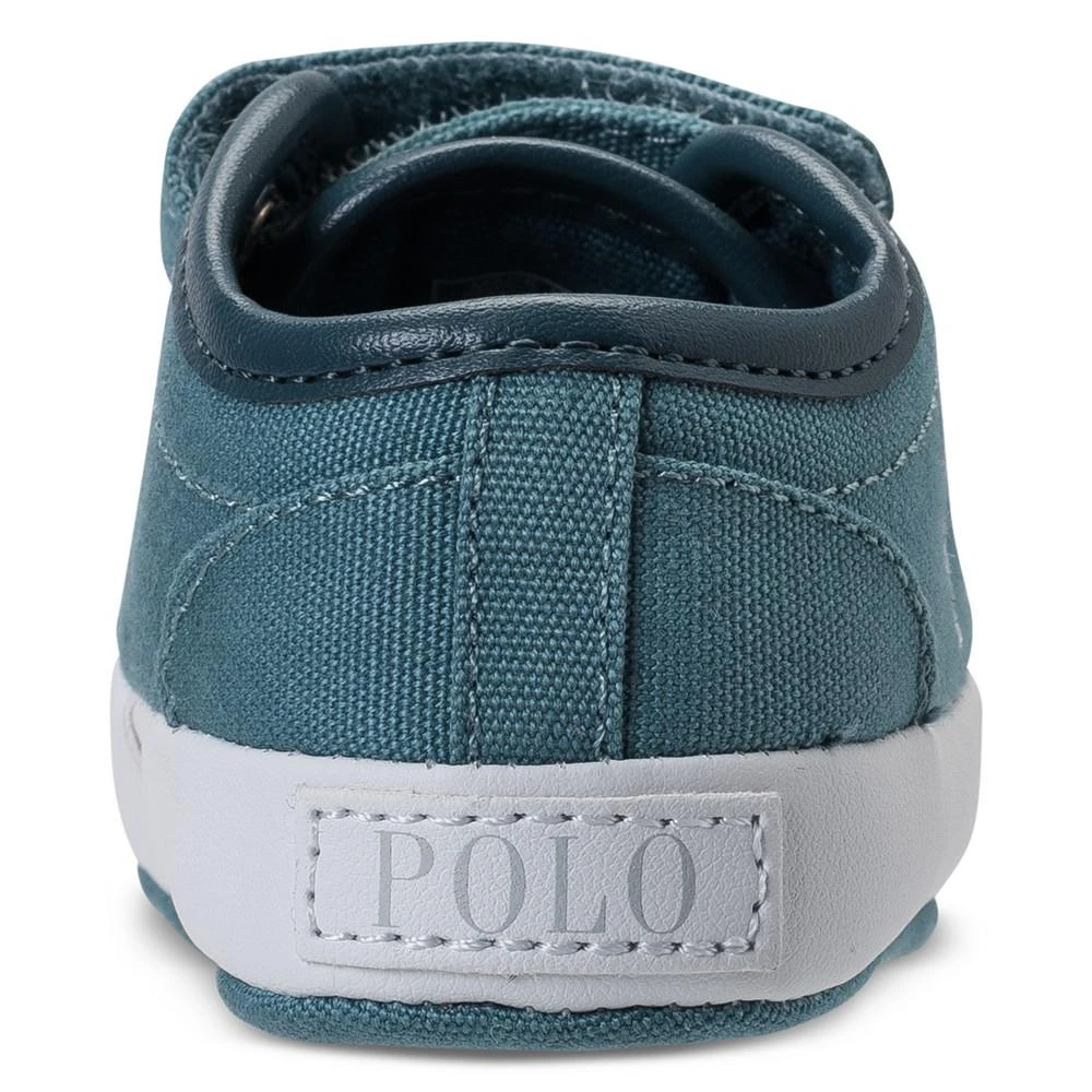 商品Ralph Lauren|Baby Boys' Ethan Low EZ Layette Casual Sneakers from Finish Line,价格¥187,第5张图片详细描述