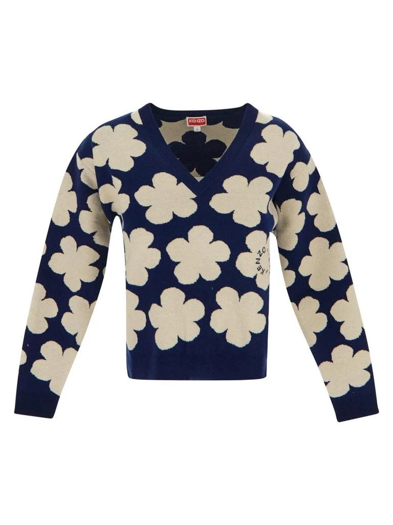 商品Kenzo|Jacquard Small Jumper,价格¥1294,第1张图片