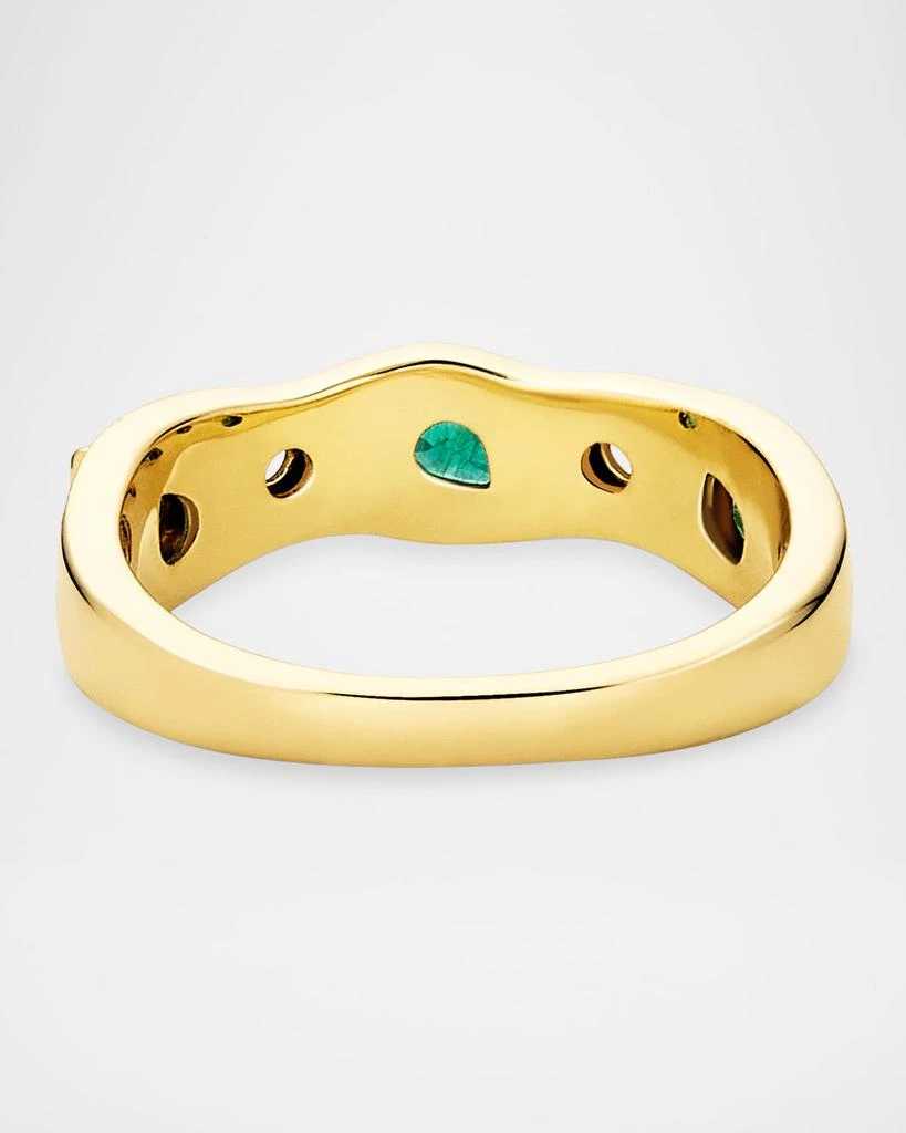 商品STONE AND STRAND|Emerald Luxe Band Ring,价格¥5173,第4张图片详细描述