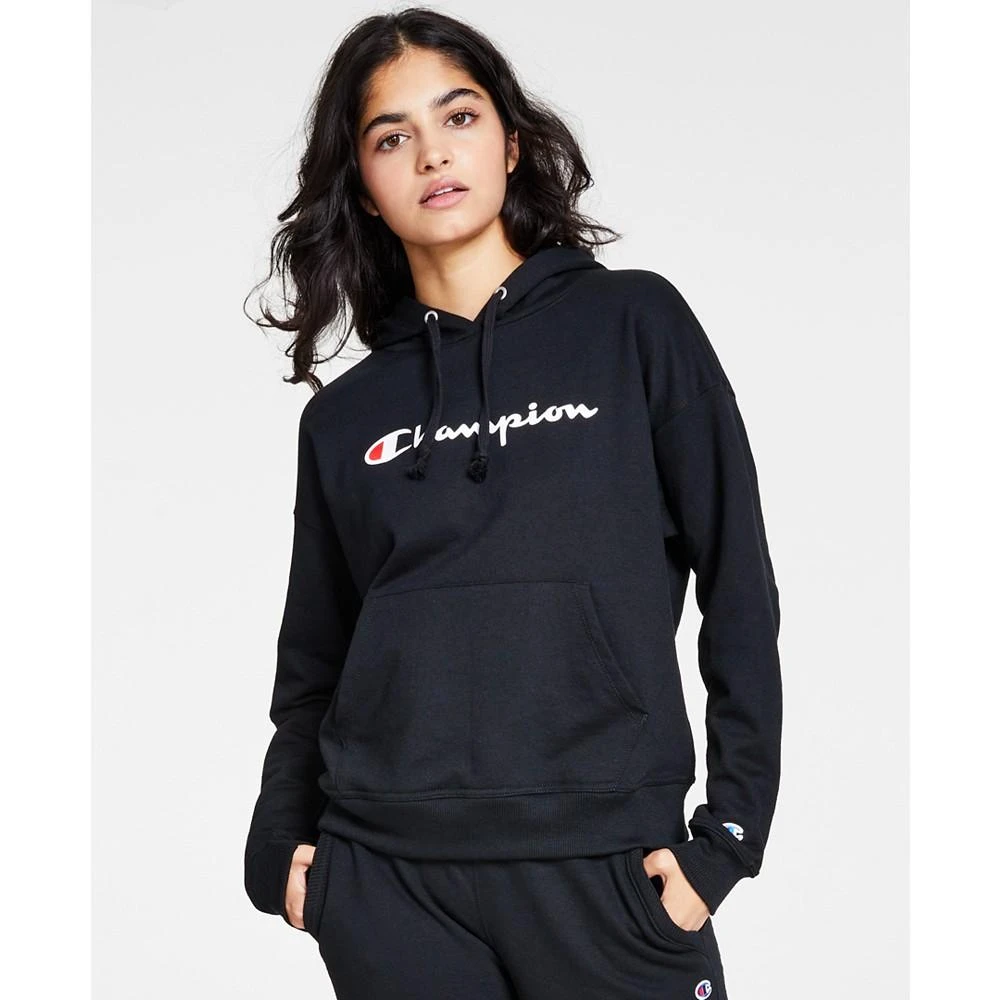 商品CHAMPION|Women's Relaxed Logo Fleece  Sweatshirt Hoodie,价格¥203,第1张图片