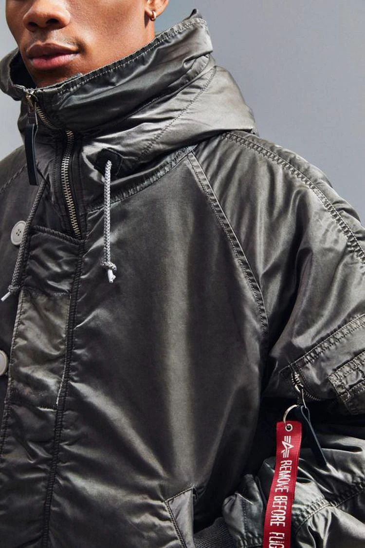 商品Alpha Industries|Alpha Industries N-2B Battlewash Parka Coat,价格¥942,第2张图片详细描述