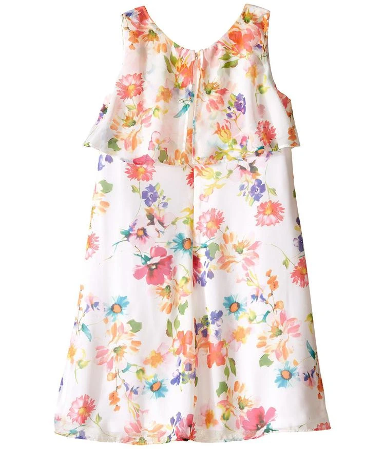 商品Us Angels|Floral Chiffon Sleeveless Popover w/ Flare Skirt (Big Kids),价格¥196,第2张图片详细描述