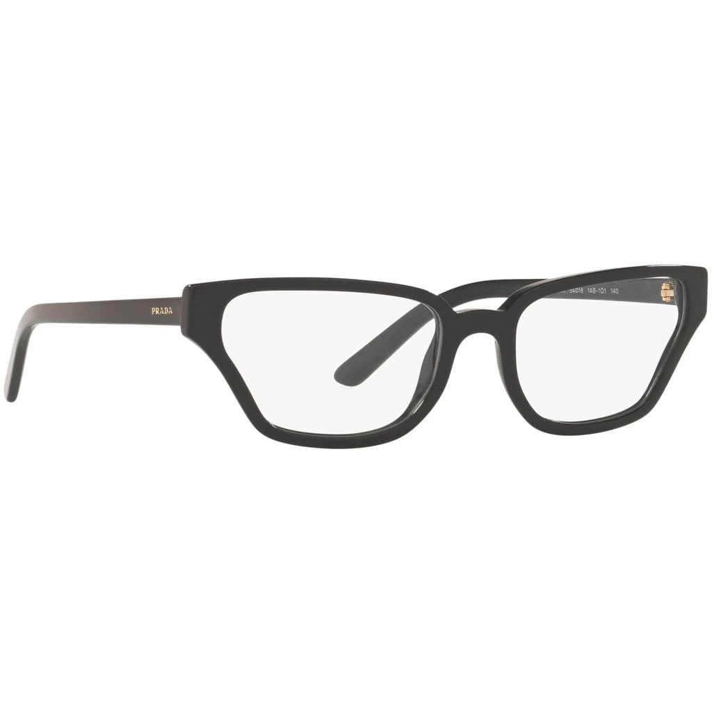 商品Prada|Prada Women's Eyeglasses - Black Rectangular Full-Rim Frame | PRADA 0PR 04XV 1AB1O154,价格¥671,第1张图片