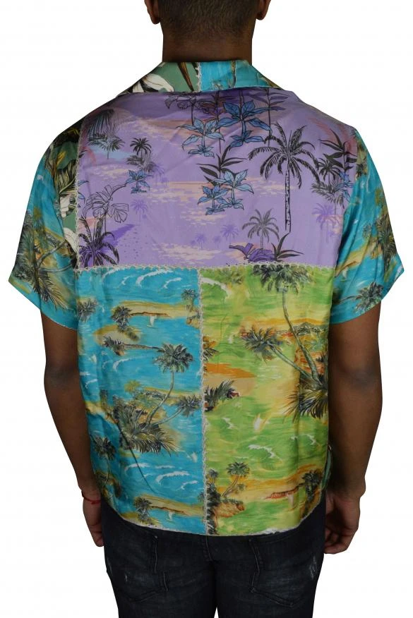 商品AMIRI|Luxury shirt for men amiri tropical patchwork shirt,价格¥4020,第2张图片详细描述