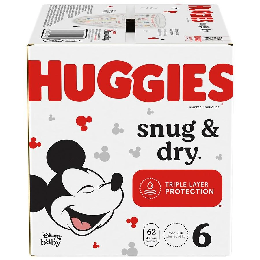 商品Huggies|Snug & Dry Baby Diapers Size 6,价格¥216,第3张图片详细描述