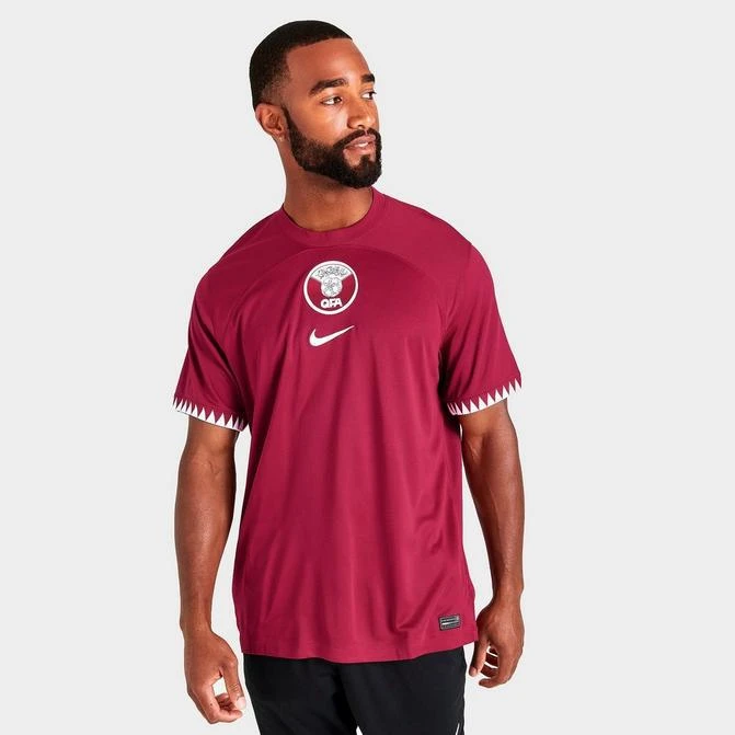 商品NIKE|Men's Nike Qatar Dri-FIT 2022-23 Stadium Home Soccer Jersey,价格¥484,第1张图片