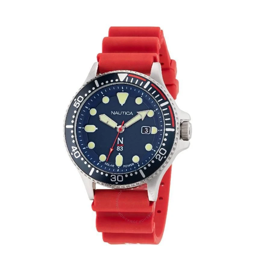 商品Nautica|Cocoa Beach Blue Dial Men's Watch NAPCBS301,价格¥558,第1张图片