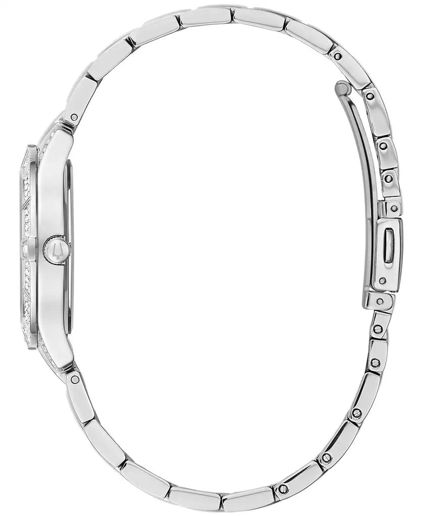 商品Bulova|Women's Phantom Crystal Stainless Steel Bracelet Watch 31mm,价格¥2435,第2张图片详细描述