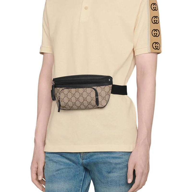 SS19 GUCCI 古驰 女士卡其色腰包 450946-KHNYX-9772 商品