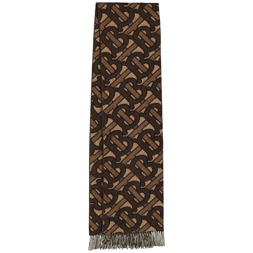 商品Burberry|Burberry Monogram Cashmere Jacquard Scarf,价格¥2215,第2张图片详细描述