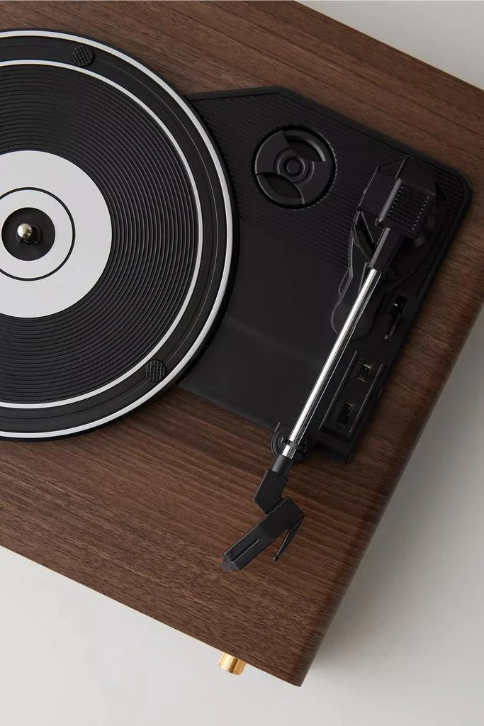 商品Crosley|Crosley Alto Record Player & Speakers Shelf System,价格¥1098,第4张图片详细描述