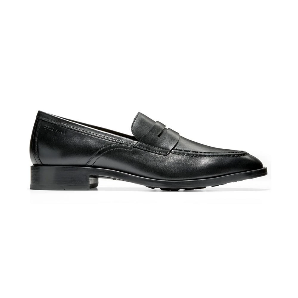 商品Cole Haan|Men's Hawthorne Slip-On Leather Penny Loafers,价格¥1011,第2张图片详细描述