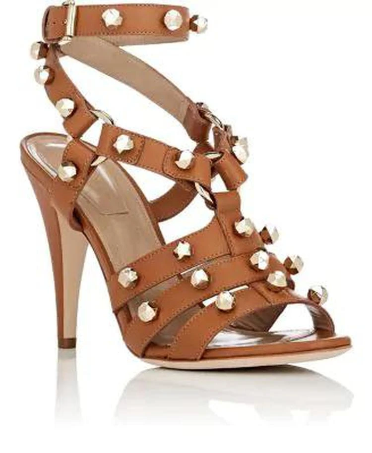 商品Alberta Ferretti|Studded Leather Sandals,价格¥2895,第2张图片详细描述