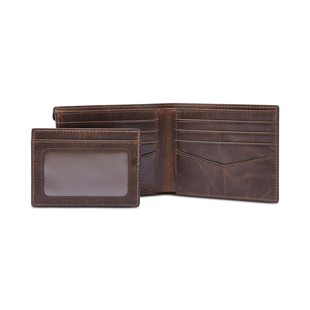 Men's Derrick 2 In1 Bifold Leather Wallet商品第3张图片规格展示