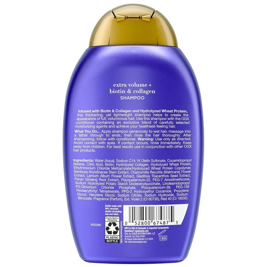 Thick & Full + Biotin & Collagen Extra Strength Volumizing Shampoo 商品