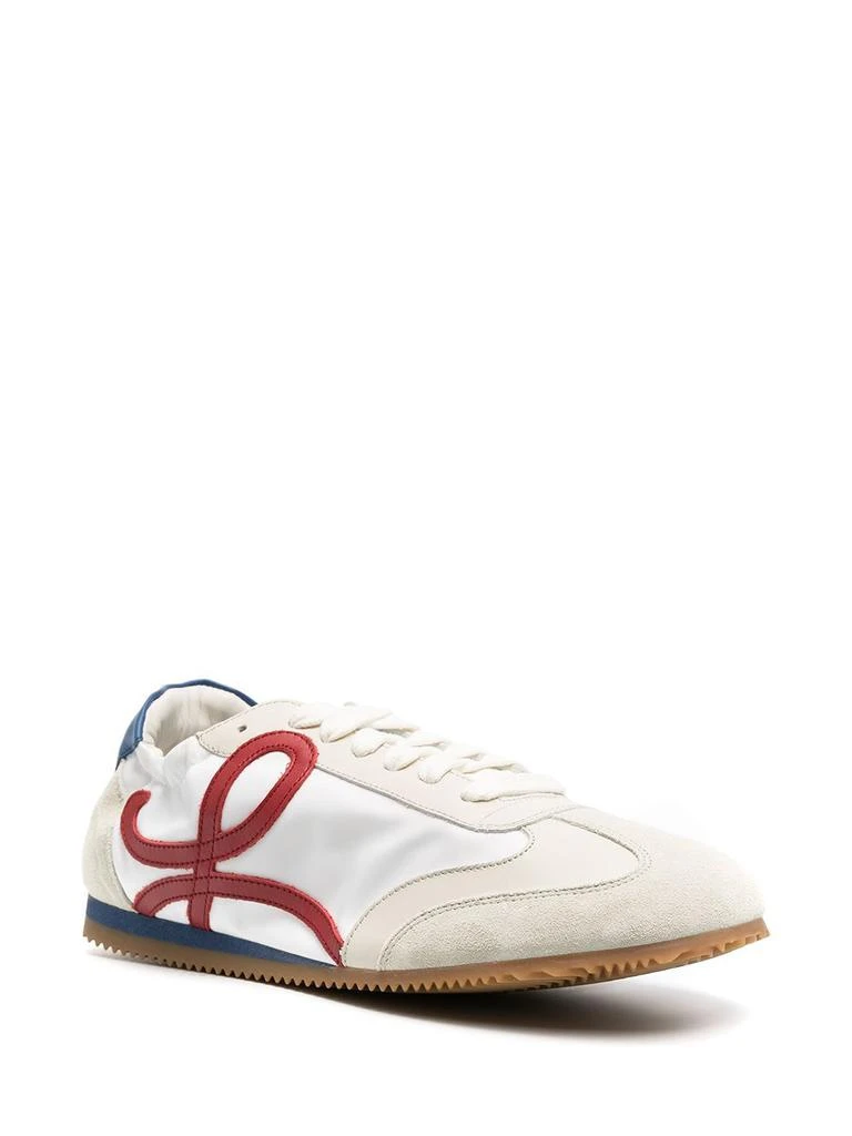 商品Loewe|LOEWE - Ballet Runner Suede And Nylon Sneakers,价格¥4529,第3张图片详细描述