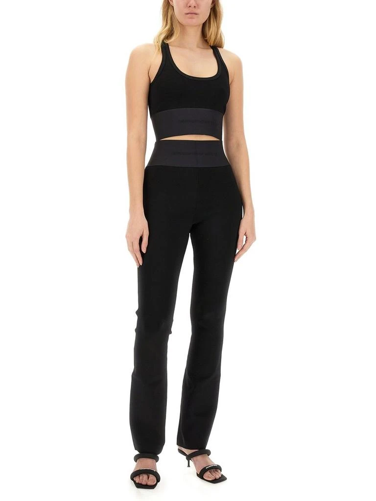 商品Alexander Wang|Alexander Wang High-Waisted Bootcut Pants,价格¥4666,第4张图片详细描述