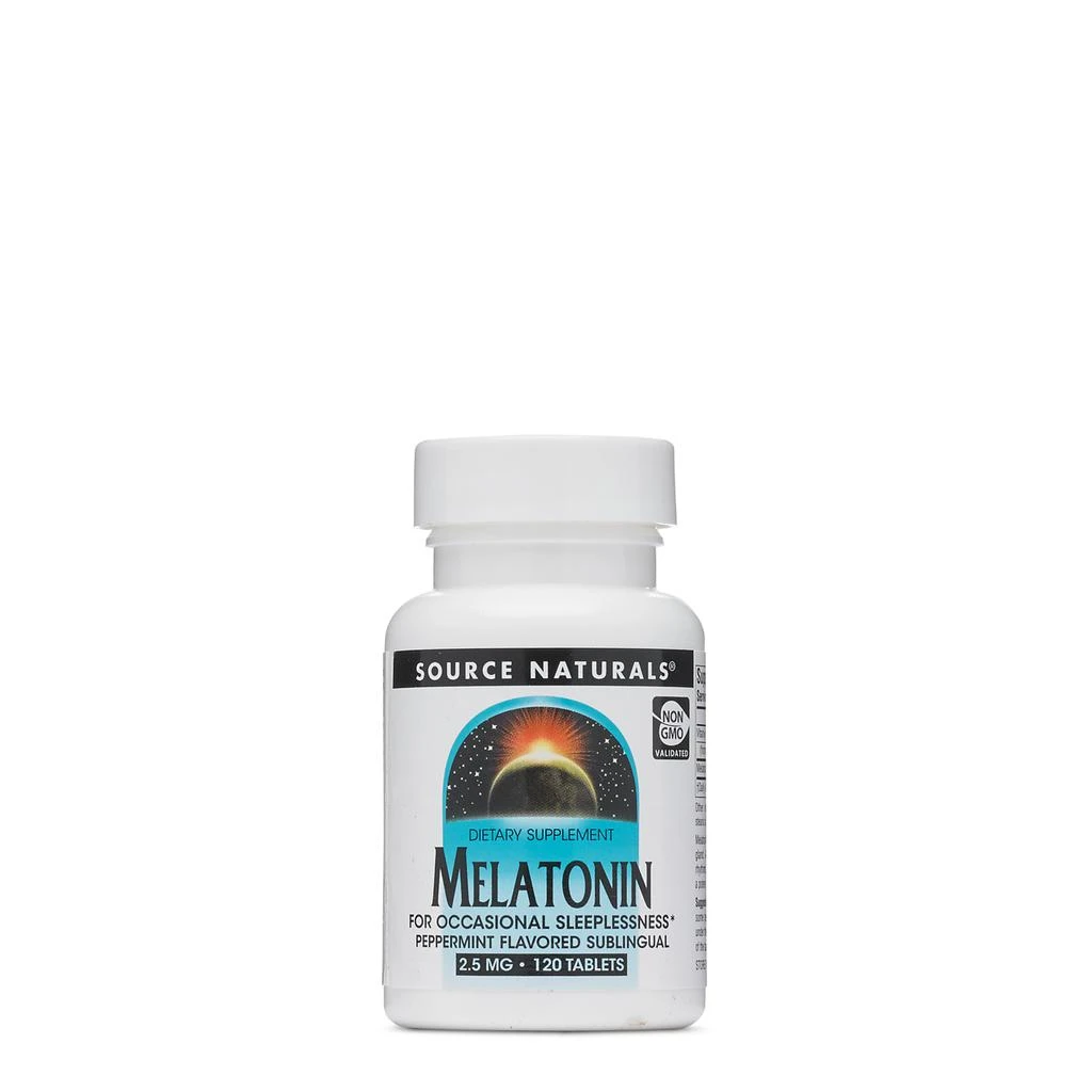 商品Source Naturals®|自然之源褪黑素 2.5mg 120片,价格¥127,第1张图片