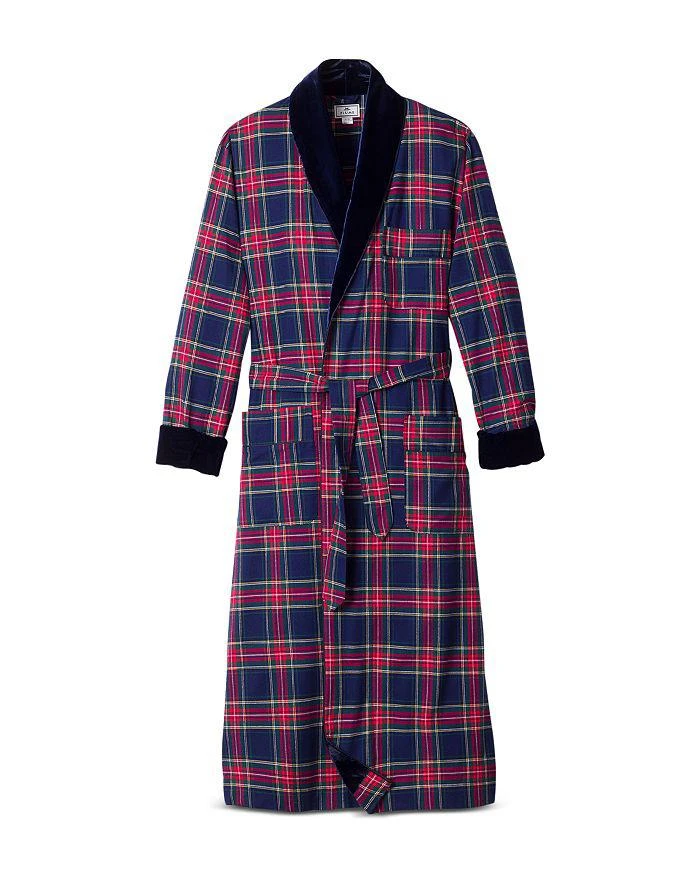 商品Petite Plume|Windsor Tartan Velvet Robe,价格¥429,第3张图片详细描述