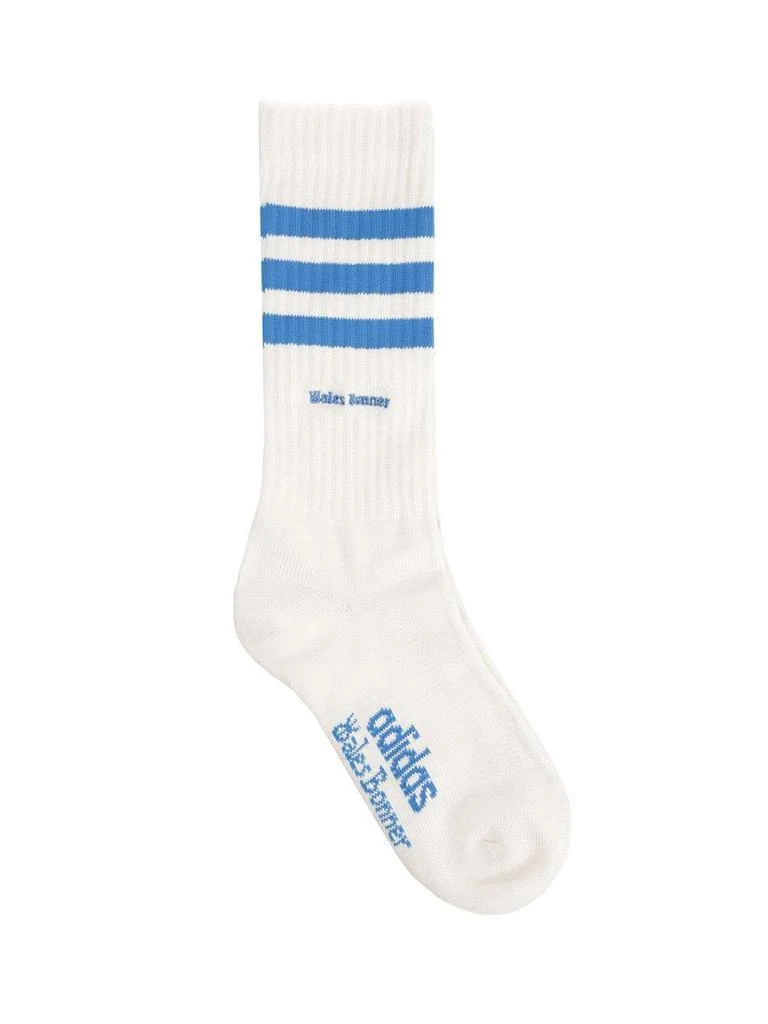 商品Adidas|Adidas By Wales Bonner Three Stiped Two Pack Socks,价格¥502,第2张图片详细描述