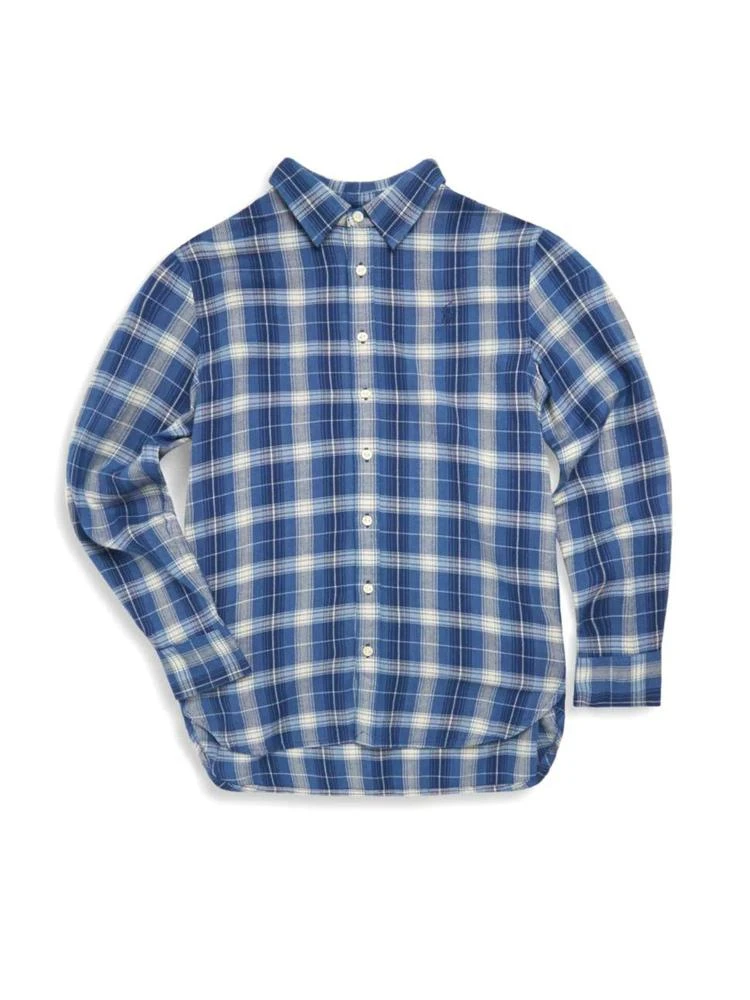 商品Ralph Lauren|Girl's Plaid Shirt,价格¥115,第1张图片