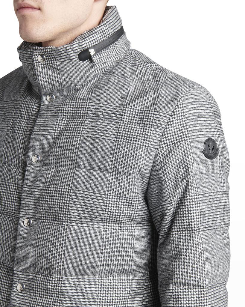 商品Moncler|Men's Danthonie Glen Check Down Jacket,价格¥20706,第7张图片详细描述