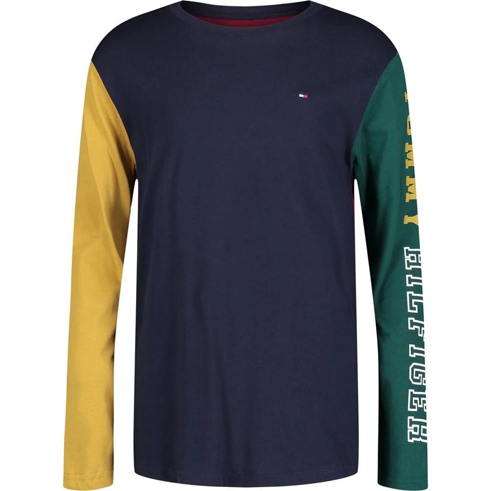 商品Tommy Hilfiger|Little Boys Stacked Long Sleeve T-shirt,价格¥80,第1张图片