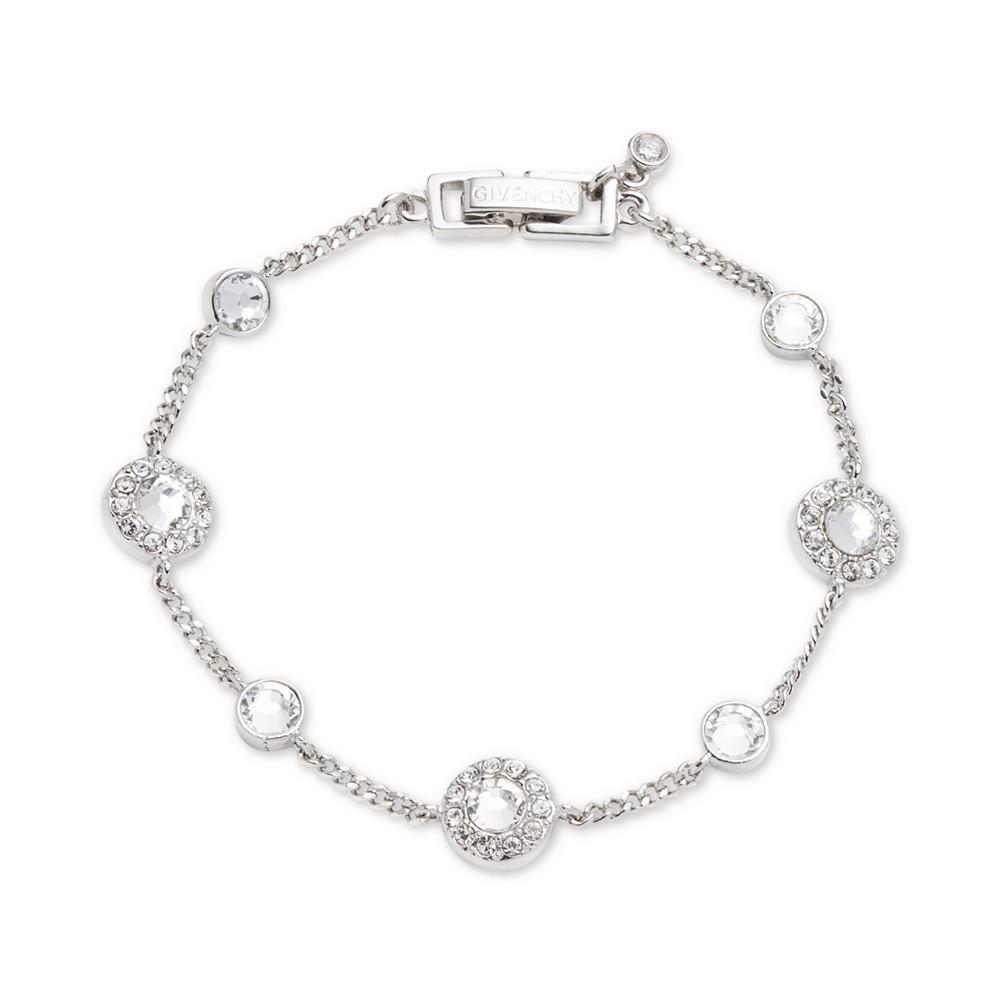 纪梵希Givenchy|水晶手链|Silver-Tone Pavé Bracelet 混合金属价格¥336 | 别样海外购