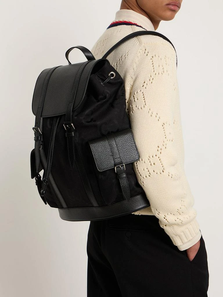 商品Gucci|Jumbo Gg Canvas Backpack,价格¥23222,第2张图片详细描述