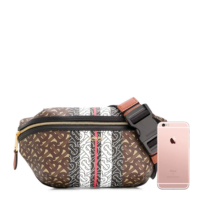 BURBERRY 棕色女士腰包 8021483 商品