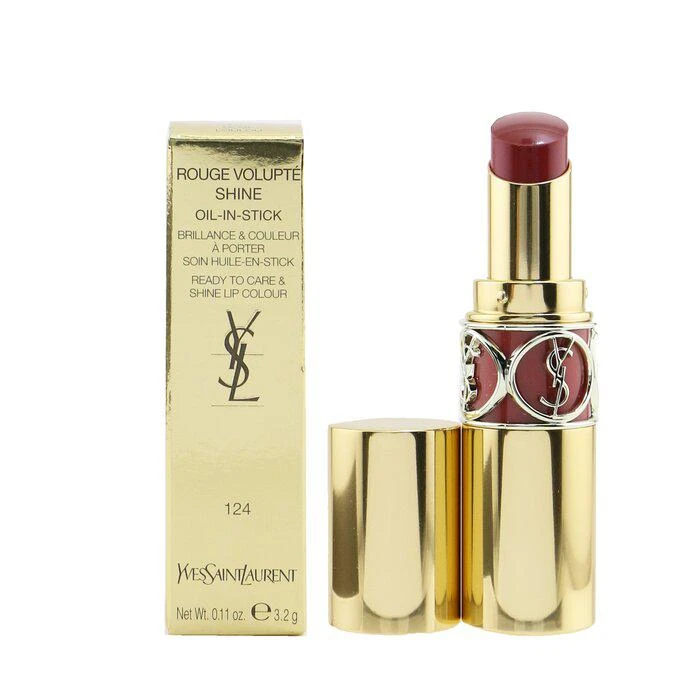 商品Yves Saint Laurent|Yves Saint Laurent 莹亮纯魅唇膏 - # 124 Rose Loulou -124 Rose Loulou(3.2g/0.11oz),价格¥380,第2张图片详细描述