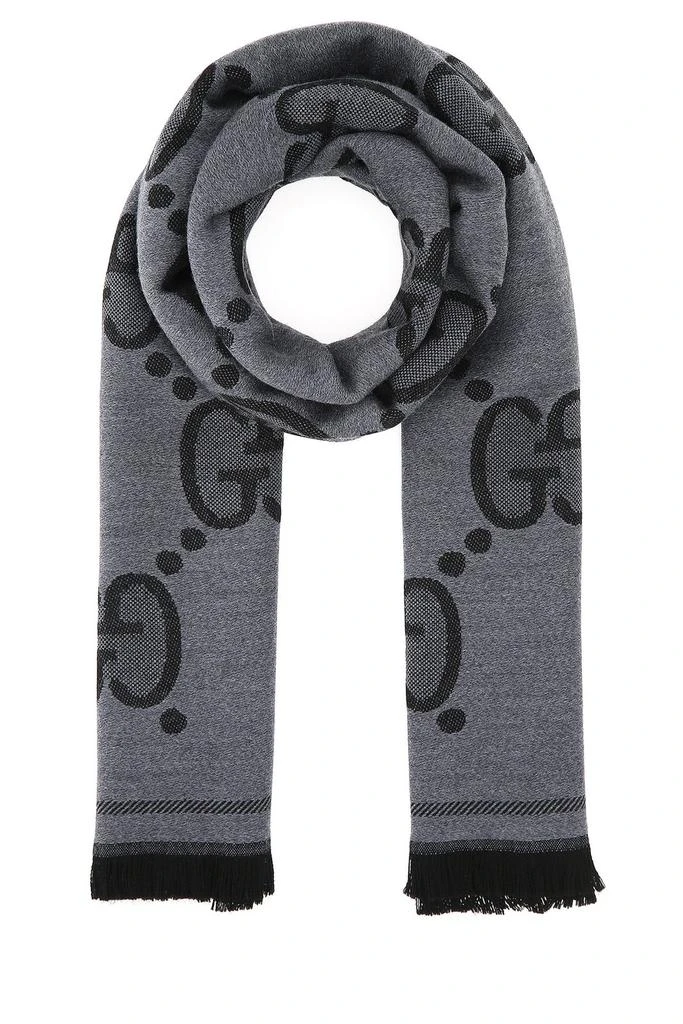 商品Gucci|Gucci GG Jacquard Scarf,价格¥3042,第1张图片