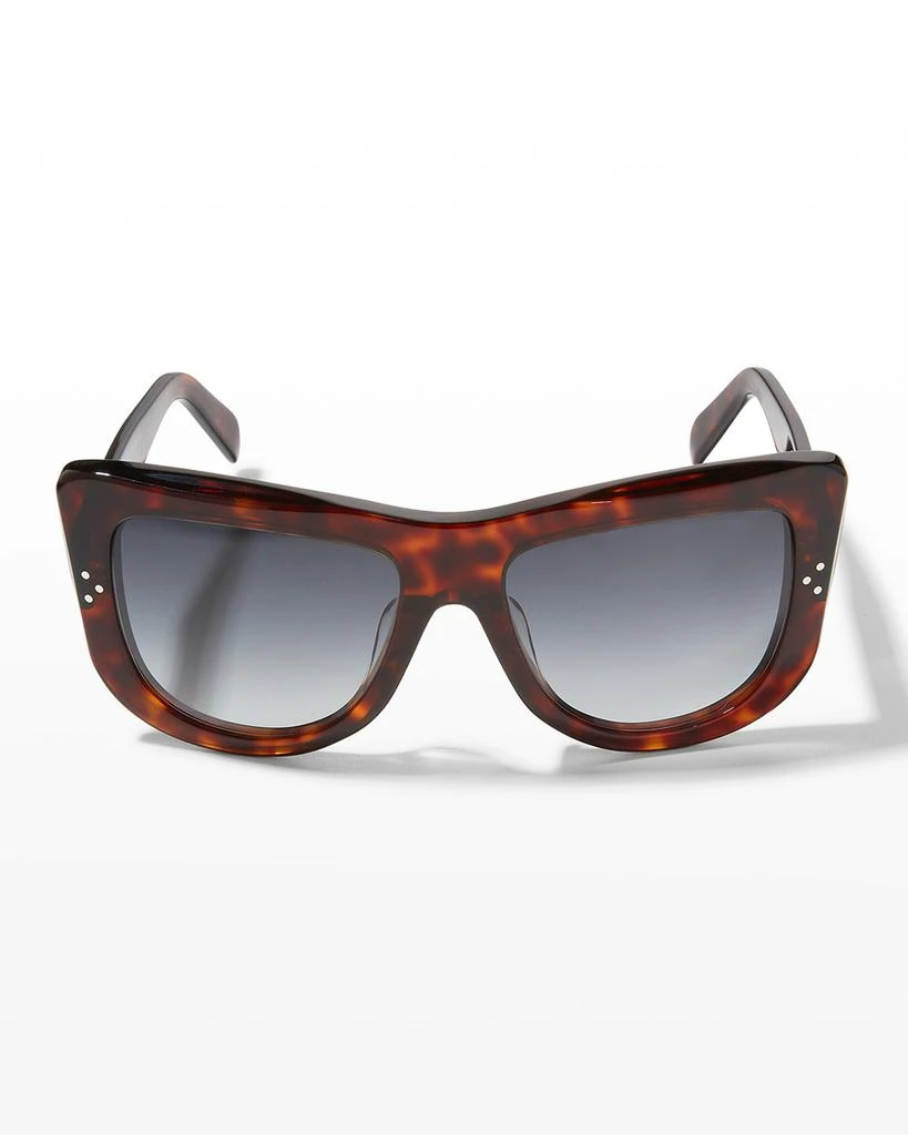商品Celine|Square Acetate Sunglasses,价格¥3063,第3张图片详细描述