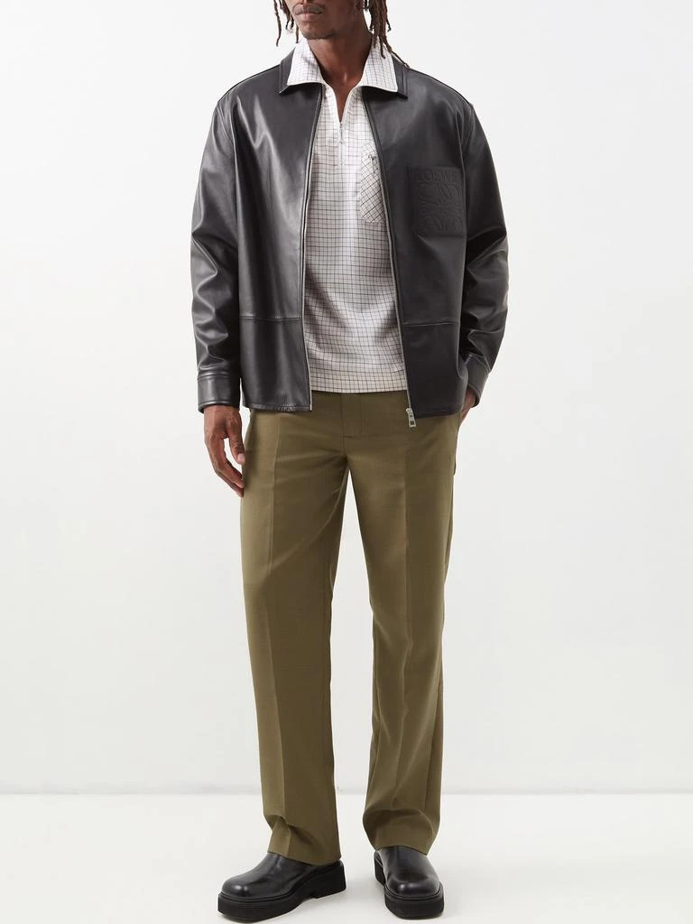 商品Séfr|Mike pleated twill trousers,价格¥575,第2张图片详细描述