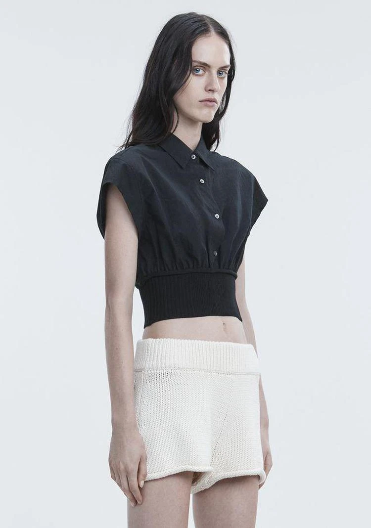 商品Alexander Wang|WASHED POPLIN TOP ,价格¥753,第5张图片详细描述