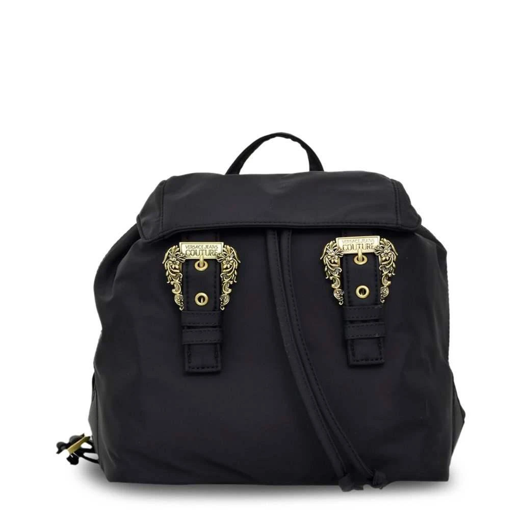 商品Versace|Versace logo-plaque magnetic closure Jeans Backpack,价格¥1741,第1张图片