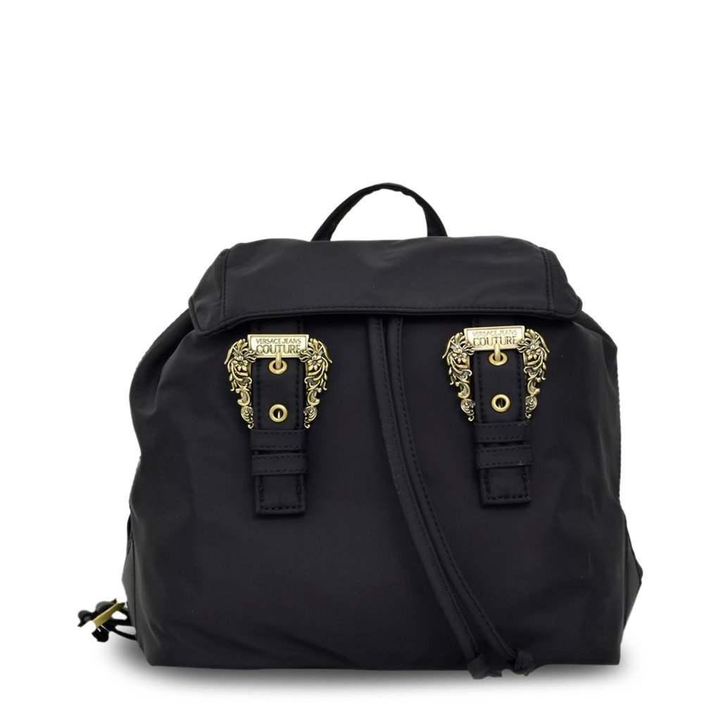 商品Versace|Versace logo-plaque magnetic closure Jeans Backpack,价格¥1662,第1张图片