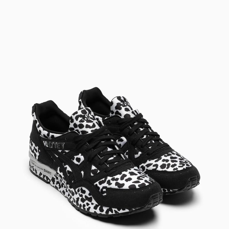 Low black and white animal print trainer商品第2张图片规格展示