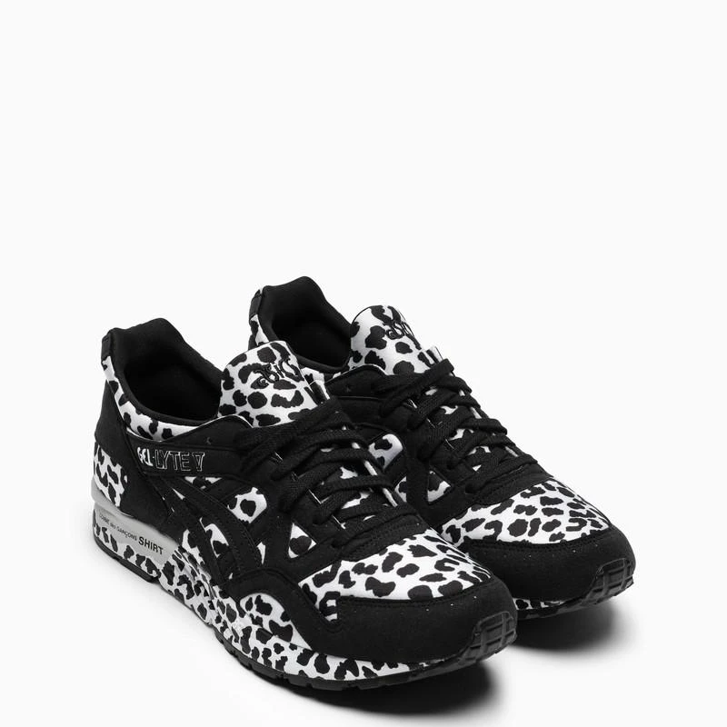 商品Comme des Garcons|Low black and white animal print trainer,价格¥737,第2张图片详细描述