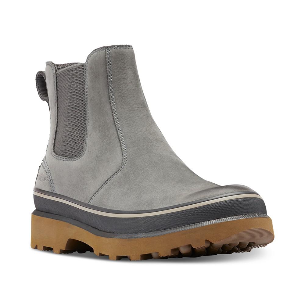 Men's Caribou Waterproof Pull-On Chelsea Boots商品第1张图片规格展示