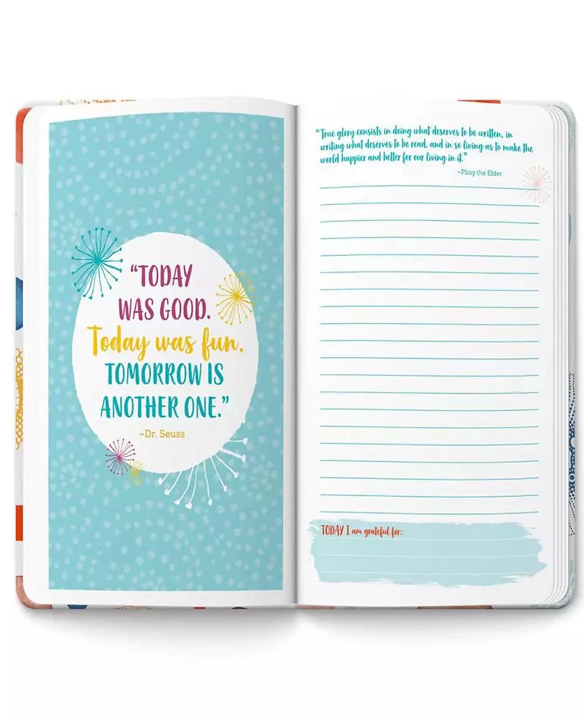 商品Lion Guard|Corso Live Happy Notebook Gratitude Journal, Daily Quote on Mindful Living, Business Notebook, Personal Diary,价格¥224,第5张图片详细描述