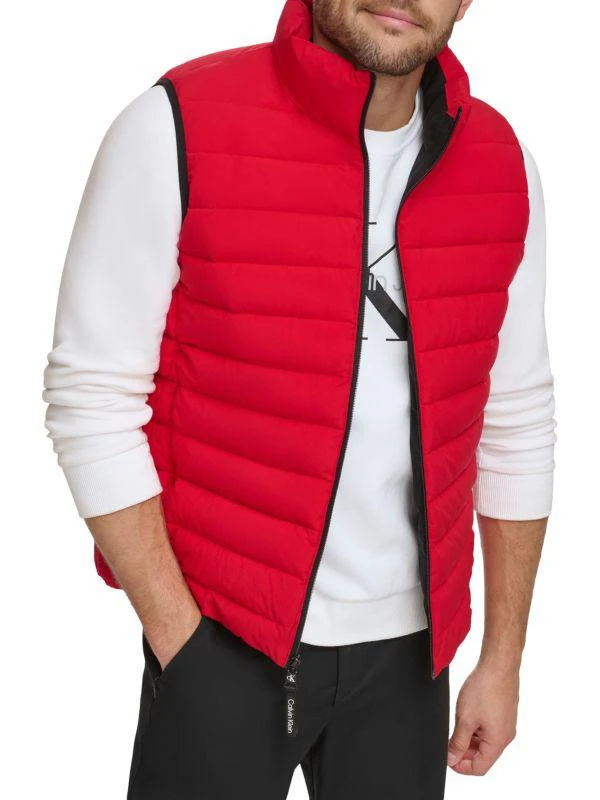 商品Calvin Klein|Stretch Puffer Vest,价格¥684,第1张图片