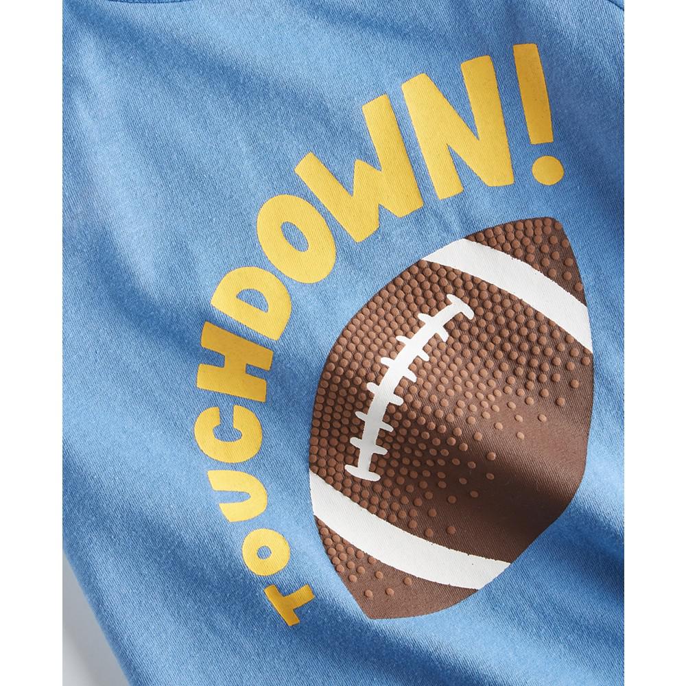 Baby Boys Touchdown Short-Sleeve T-Shirt, Created for Macy's商品第3张图片规格展示