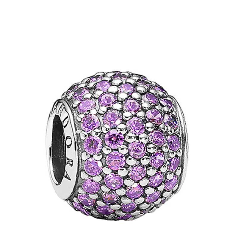 商品[国内直发] PANDORA|PANDORA 紫色女士串珠 791051CFP,价格¥286,第1张图片