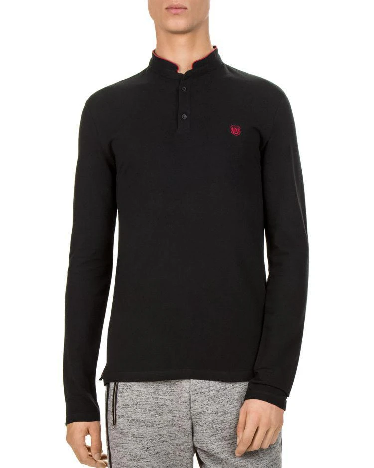 商品The Kooples|New Shiny Piqué Slim Fit Polo ,价格¥432,第1张图片
