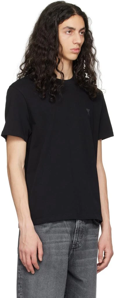 商品AMI|Black Ami de Cœur T-Shirt,价格¥572,第2张图片详细描述