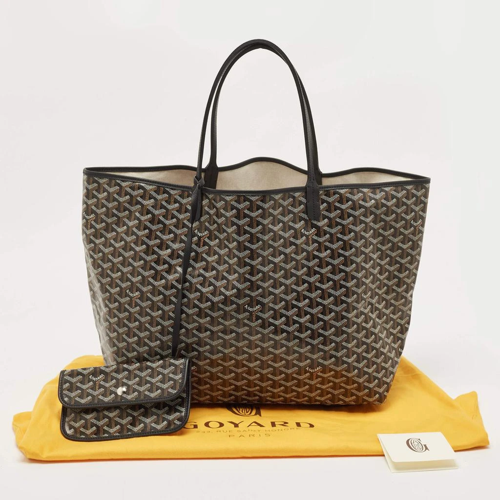 Goyard Black Goyardine Coated Canvas and Leather Saint Louis GM Tote 商品